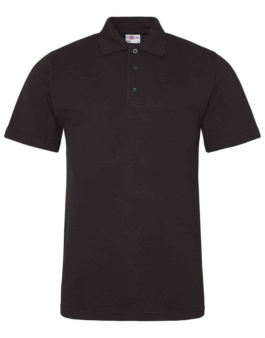 RTXtra Men's Classic Polo Tee RX100 Polycotton Plain Top Short Sleeves T-shirt 